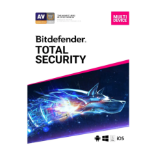 Bitdefender Total Security 1-user 1 year